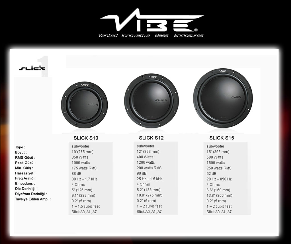 Vibe slick s12 cheap
